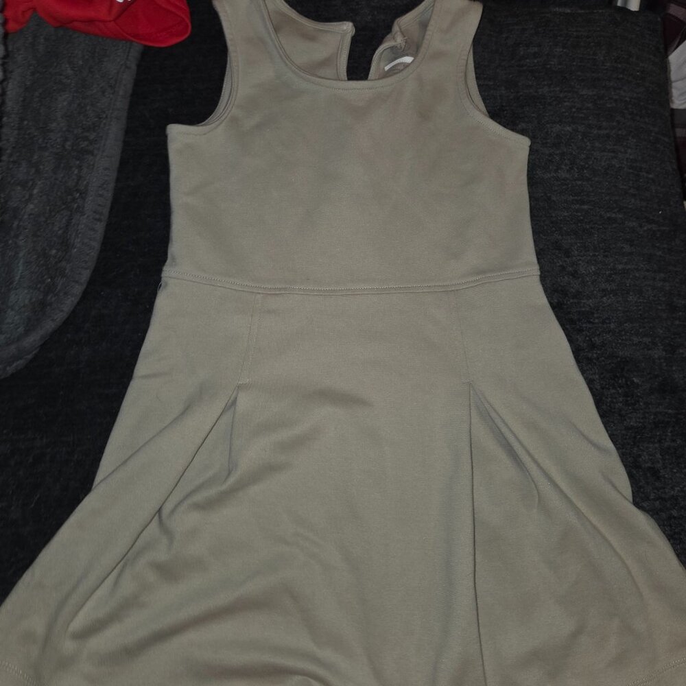 Khaki school uniform